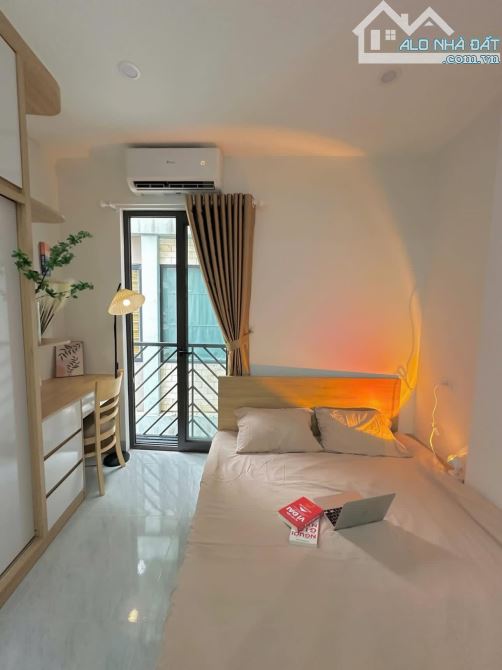 Bán tòa CHDV Xã Đàn cho thuê 80tr/tháng, 11P 1N1k ngõ ba gác, sát ô tô, 68m2*6T TM, PCCC