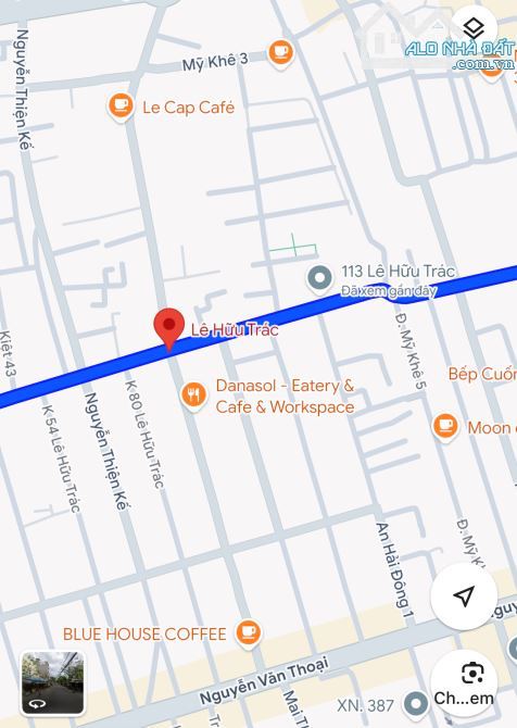 HOT HOT HOT🆘🆘🆘🆘BÁN ĐẤT TẶNG NHÀ CẤP4–KIỆT LÊ HỮU TRÁC,SÁT BIỂN MỸ KHUÊ-117m2-GIÁ 7,4TỶ
