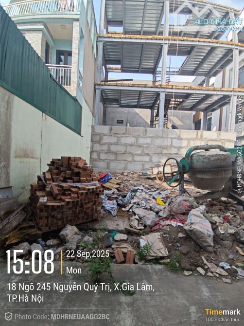 Bán đất Nguyễn Quý Trị, Kiêu Kỵ 40.1m2 ngõ nông gần ô tô tránh, giáp Vinhomes, Ql5 - 1