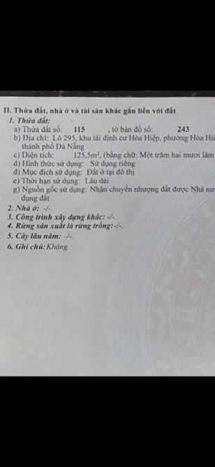 cần bán lô góc nguyễn hàng giao vs trần tấn liên chiểu - 1