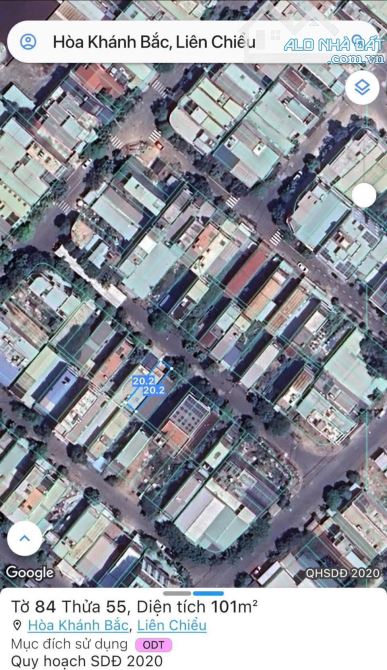 Bán lô đất MT Bàu Vàng 5 Hoà Khánh Bắc Liên Chiểu - 1