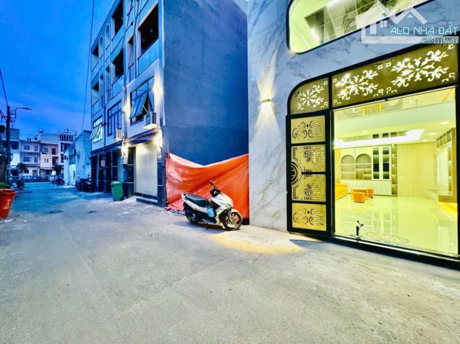 🏠Nhà Mới Xây Hẻm Thông 6M💎Dương Quảng Hàm Phường 6💎5,1X8 4 Lầu 3PN 3WC💵8,6 Tỷ - 1