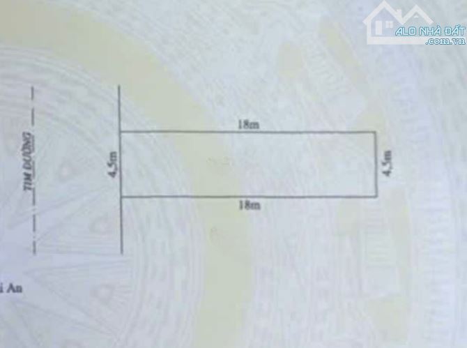 81m2 đất mặt đường Trung Lực - Ngang 4.5m - Vỉa hè 15m - 1