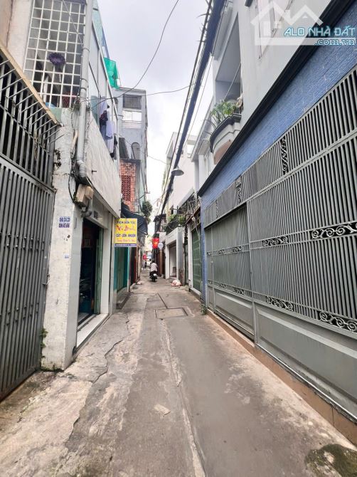 Bán nhà CMT8 6.4x17 Nở hậu 7m nhà C4 tiện xây dựng Giá: 16t8 - 1
