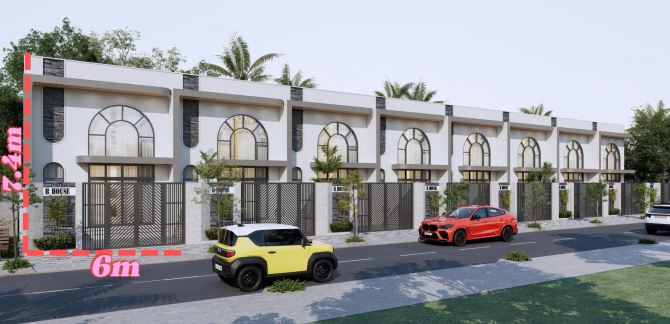 Nhà 1 trệt 1 lầu – Phường Bến Cát Cách Quốc lộ 13 chỉ 30m (1 xẹc) 6 x 16 (sổ hồng riêng, - 1