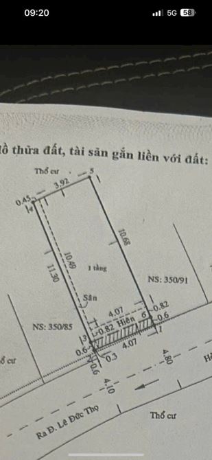 Bán nhà 350/87 Lê Đức Thọ, P.6, Gò Vấp: 4 x 13, giá 5,99 tỷ - 1
