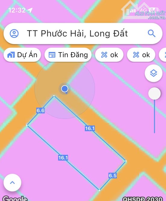 TDC PHƯỚC HẢI-CÁCH BIỂN 50m-3 mặt tiền-có nhà mơ mộng-giá 3ty2 - 1