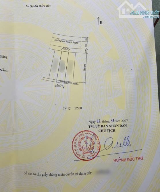 Bán đất gần Chợ Non Nước, đường Quán Khái 2 đối diện công viên, Hoà Hải, Ngũ Hành Sơn. - 1