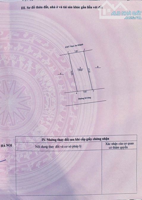 Bán đất mặt tiền kinh doanh tại trung tâm Hoài Đức, Hà Nội - 1