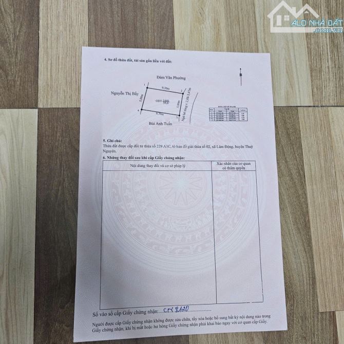 Bán đất Lâm Động- Thuỷ Nguyên ô tô ra vào gần trục liên thôn giá chỉ 1,4x tỷ - 1
