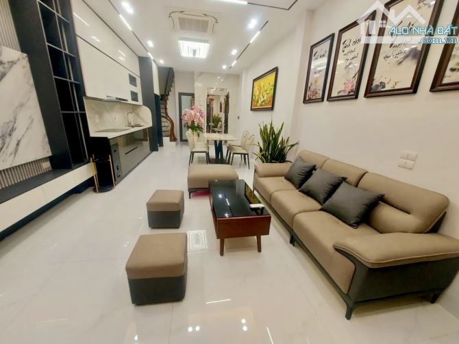 Bán nhà mới Trương Định - Nguyễn An Ninh - Hoàng Mai, 46m x 5T Thang Máy, Ngõ Nông, 12,9T - 1