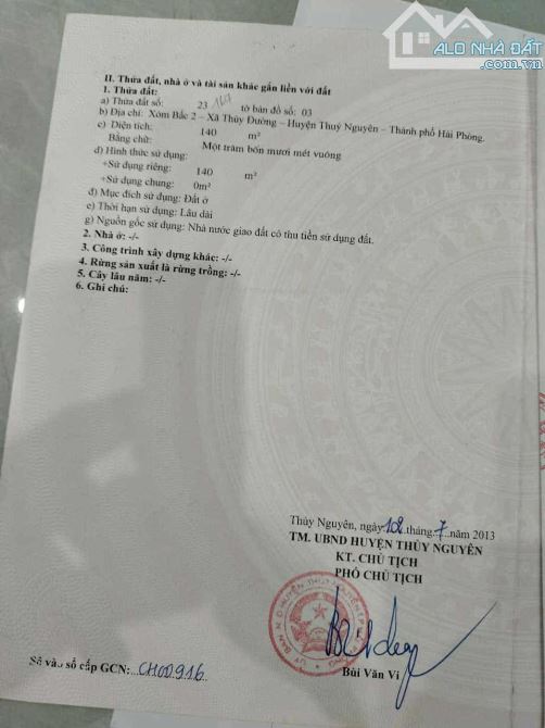 💥💥💥 Siêu phẩm khu Đồng Dộc - Thuỷ Đường - Thuỷ Nguyên - Hải Phòng - 1