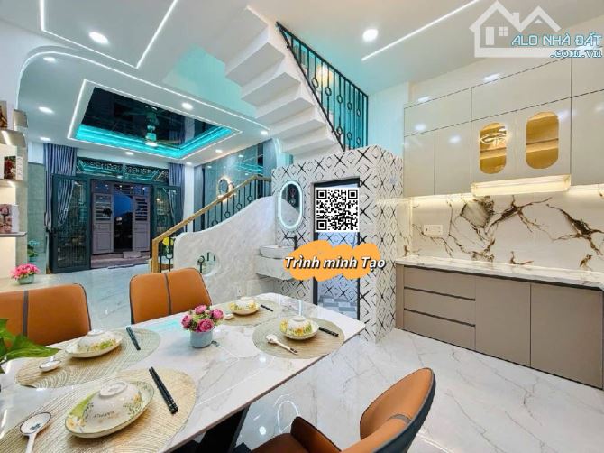 nhà đẹp 3 tầng. full nội thất. công chứng ngay - 1