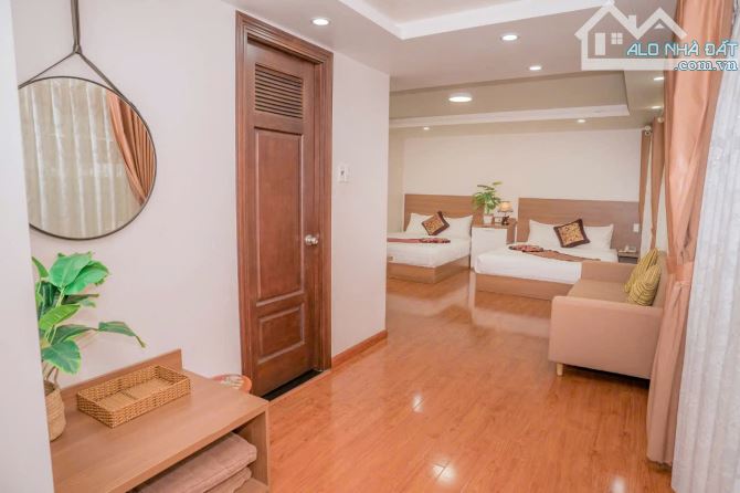 KHÁCH SẠN MT TRUNG TÂM ĐÀ LẠT 207m2 NỞ HẬU 4 TẦNG 21 PHÒNG HĐ THUÊ 55TR/THÁNG - 1
