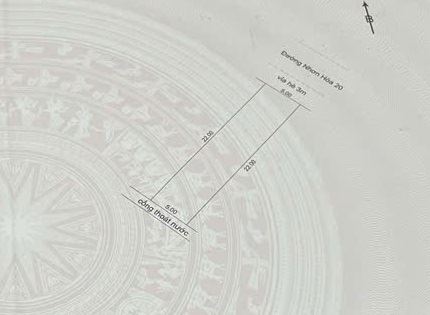 Bán dãy trọ MT đường Nhơn Hòa 20, Hòa An, Cẩm Lệ, DT 5x22m, giá 4 tỷ 6 tl - 1