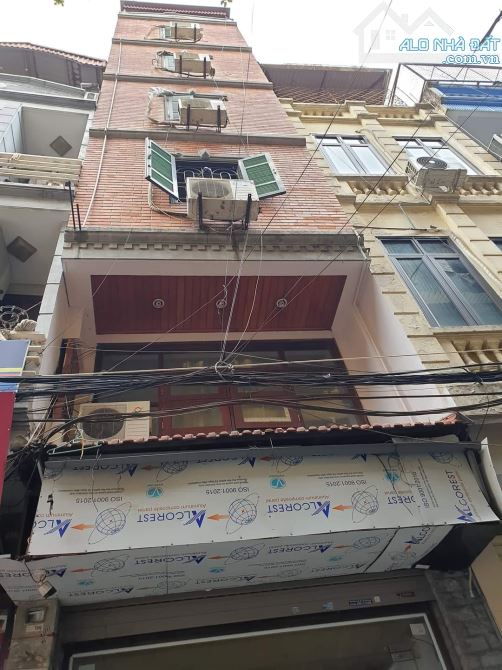 BÁN NHÀ MẶT NGÕ Ô TÔ ĐƯỜNG THÁI THỊNH. 43M2 - 7 TẦNG. 11 PHÒNG KHÉP KÍN. - 1