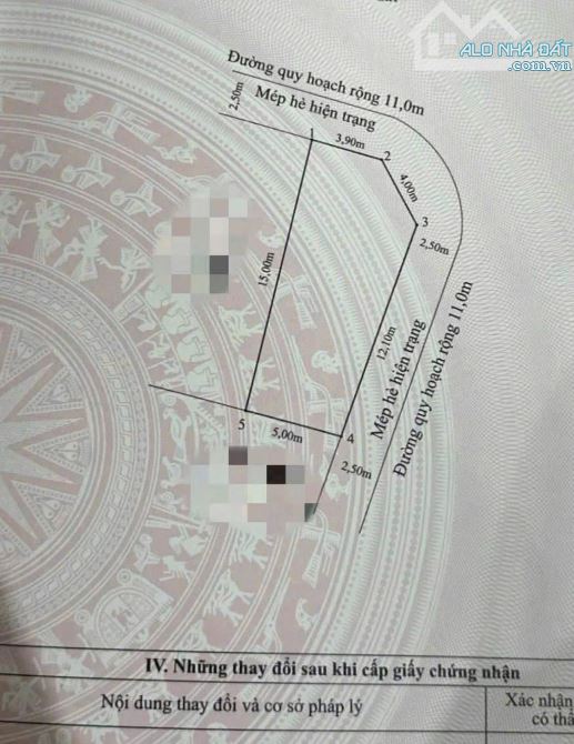 912. BÁN LÔ ĐẤT LÔ GÓC TĐC CÂY ĐA - ĐẰNG GIANG - NGÔ QUYỀN - Hp . Diện tích 85m ngang 5m - 1