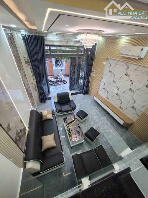 NHÀ 4 TẦNG, 48m2 XÂY MỚI, 4 PHÒNG NGỦ SẴN NỘI THẤT CÓ VỆ SINH KHÉP KÍN - 1