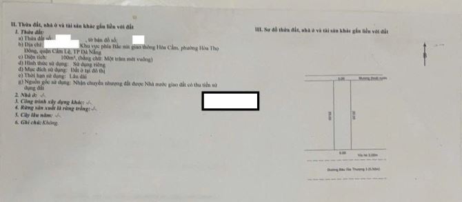 📌📌📌LÀM VIỆC TRỰC TIẾP GIÁ TỐT !!! bán lô mặt tiền Đường Bàu Gia Thượng 3, - 1