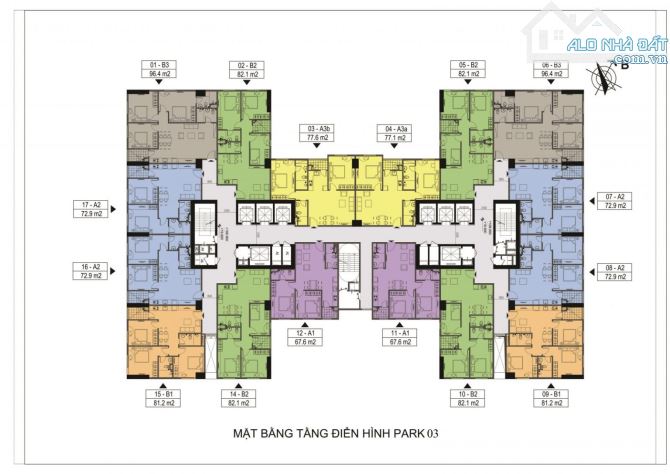 Bán căn 2PN cc Euro. window- tòa Park số 3 - 14