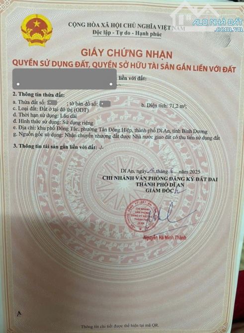 Bán nhà 1 trệt 2 lầu KDC gần đường ĐT743B chỉ 100m p.Tân Đông Hiệp Dĩ An chỉ 5ty5 TL M6973 - 17