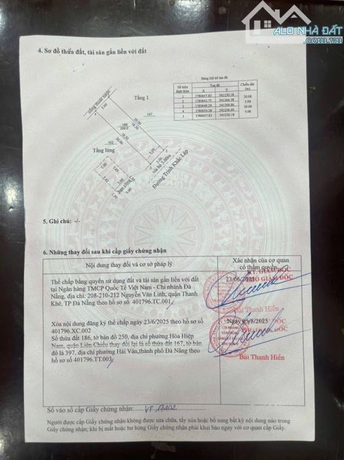 Bán nhà MT Trịnh Khắc Lập Hoà Hiệp Nam Liên Chiểu - 2