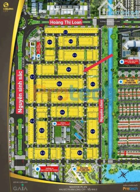 Cặp  đất Siêu đẹp Khu E kim long, Đường 7m5 Hoà Phú 26, S= 200m2, (10x20). Giá 13,3 tỷ - 2