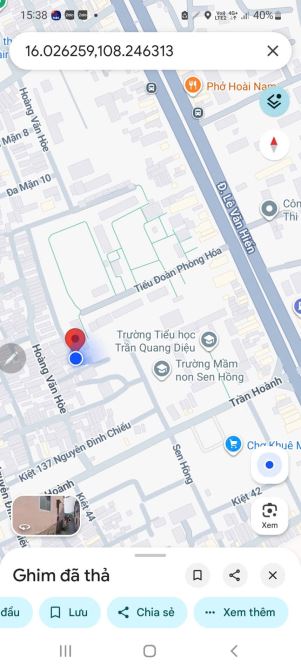 Bán nhà C4 cũ Kiệt Ôto đường TRẦN HOÀNH - Ngũ Hành Sơn . DT 108m2 giá 4ty7 có bớt - 2