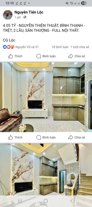 BÁN NHÀ GẦN PHỐ ẨM PHAN XÍCH LONG - 4 TẦNG FULL NT - PHÚ NHUẬN  - SD 80M2 - HƠN 4 TỶ - 2