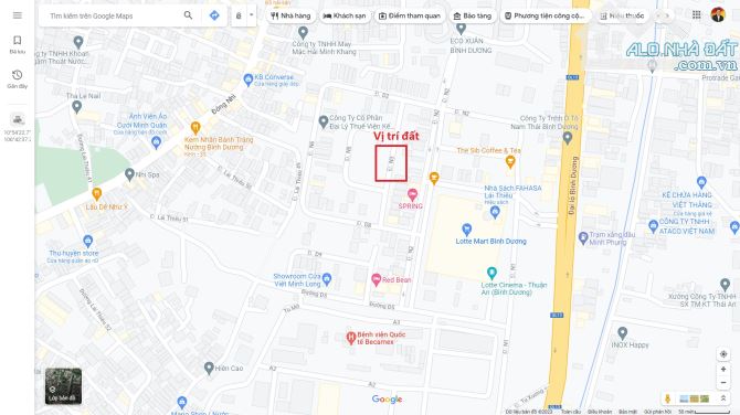 Bán đất kế công viên 10x20m, đường N3 KDC The Seasons p.Lái Thiêu, đang thuê 15tr/th - 2