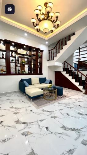 Bán nhà 3 Tầng đồng bộ,Hiệp thành 13, Quận 12, đường 7m, oto ngủ trong nhà , Giá 5,5 tỷ - 2