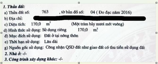 Bán đất có kho kiên cố hẻm Trần Quang Khải - TP Tuy Hòa - 2