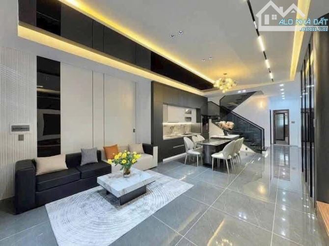 Bán nhà Mặt tiền đường  sau chợ Gò Đen mới. 1 Lầu đúc. Giá 1tỷ1 thương lượng - 2