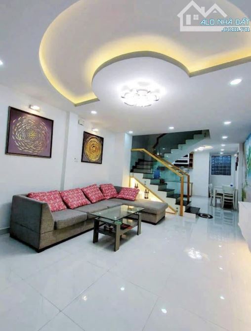 NGỘP VỐN GIẢM SÂU BÁN NHANH NHÀ BÙI ĐÌNH TUÝ, BÌNH THẠNH - GIÁ:5,38TỶ/60M2 (4x15) - SHR. - 2