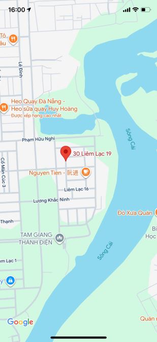 Bán đất mặt tiền đường Liêm Lạc 19 – Hòa Xuân, Cẩm Lệ, giá 3 tỷ 850 tl - 2