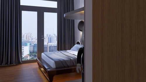 8,8 tỷ, 36m2, 5 tầng, Trương Định, Hoàng Mai, nhà mới  - 20m ô tô tránh - tặng nộị thất - 2