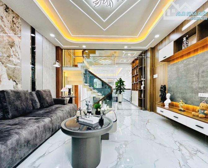 🏠 KHU VIP MÃ LÒ SÁT TÊN LỬA  - 5 TẦNG MỚI XÂY CỰC ĐẸP FULL NỘI THẤT - 64M2 - 4M x 16M , 5 - 2