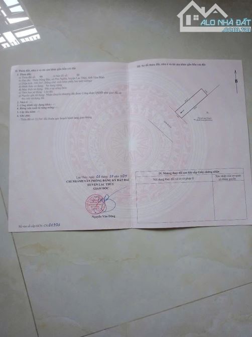 Đất mặt đường QL21 A 100 m full thổ, tại Lạc Thuỷ, Hoà Bình. Rẻ đẹp hiếm có! - 2