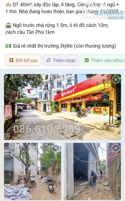Bán nhà xã Hưng Đạo ( Quốc Oai) - Gần Vành Đai 4, cầu Tân Phú - 2