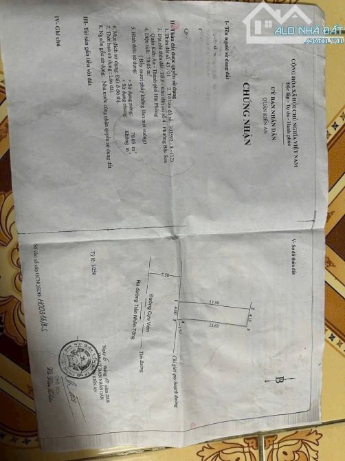 Bán nhà 2 ,5 tầng mặt dg Cựu Viên . Bắc sơn - 2