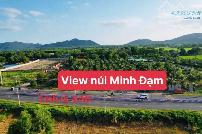 MẶT TIỀN TỈNH LỘ 44B - XÃ PHƯỚC HẢI - TP HCM 🌈🌈🌈DT 1133m2 - sẵn 380m2 thổ cư - ngang 16 - 3