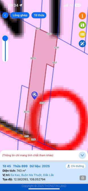 Đất view hồ buôn bông 10m ngang sâu 70m nở hậu 15 giá 1,39ty - 3