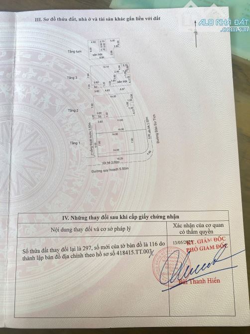 Bán nhà 4 tầng 2 mặt tiền Đào Sư Tích Hoà Minh - Liên Chiểu - 3