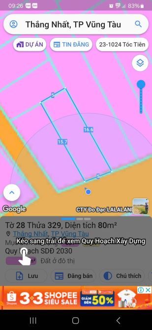 🅰️ĐẤT MẶT TIỀN 217 NGUYỄN HỮU CẢNH - NGANG 5M - KINH DOANH - CHỈ 5,95 TỶ💥 - 3