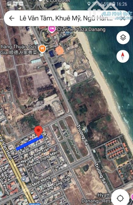 VIP BIỂN! BÁN CẶP ĐẤT 180M² - 15,49 TỶ - MT LÊ VĂN TÁM - Q. NGŨ HÀNH SƠN - 3