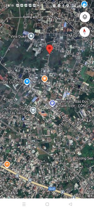 Bán nhà mặt tiền buôn bán kinh doanh xã Phước Vĩnh An Củ Chi TPHCM, DT: 14x45m. - 3