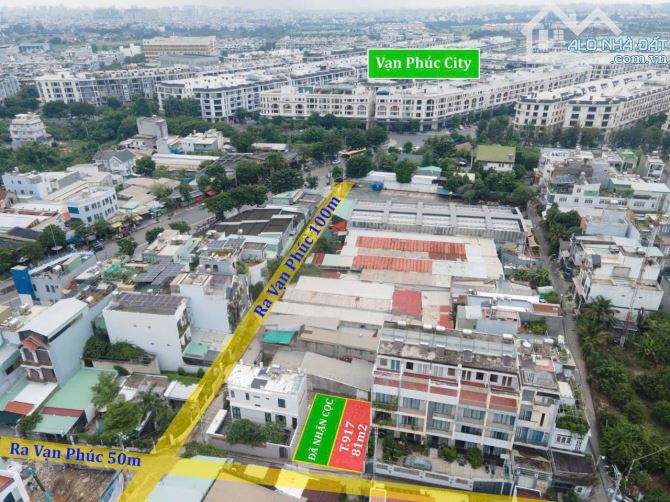 Đất 81m² gần Phạm Văn Đồng – SÁT CỔNG VẠN PHÚC, XÂY HẦM 5 TẦNG, GIÁ CHỈ 6.85 TỶ - 3