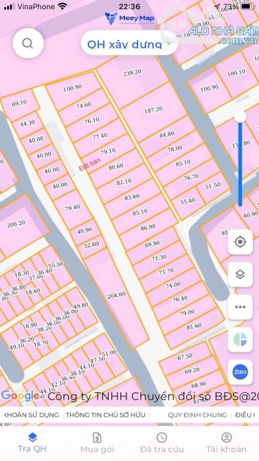 CHỈ 8,5 TỶ CÓ ĐẤT PHÂN LÔ TẠI DUYÊN THÁI NGỌC NGỌC HỒI , DIỆN TÍCH 79,1 M2 - 4