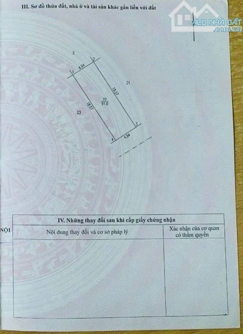 Bán 92m2 đất tái định cư Bắc Phú Cát, gần khu trường mầm non, giá chỉ hơn 6 tỷ - 4