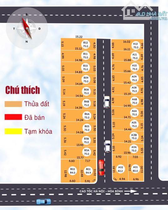 Dưới 3 tỷ có ngay lô đất cách đại lộ thăng long và tuyến metro chỉ 300m, sẵn sổ full tc - 4